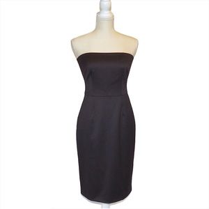 Trina Turk Black Strapless Cocktail Dress Size 4